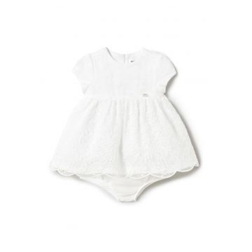 Rochie fete  1862 - Poliester/Bumbac - Alb -