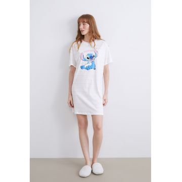 Rochie lejera cu imprimeu cu desene animate