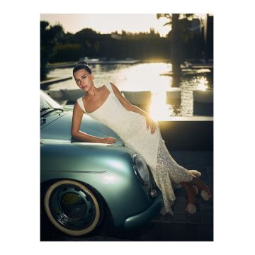 Rochie maxi cu model corset