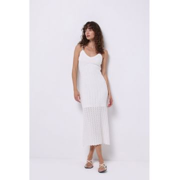 Rochie midi din bumbac
