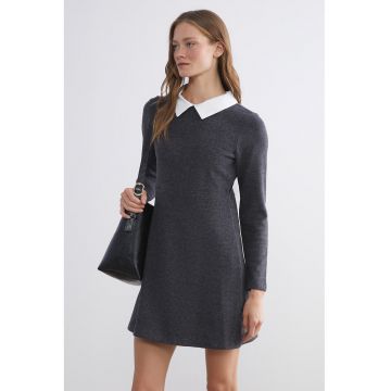 Rochie mini cu croiala in A