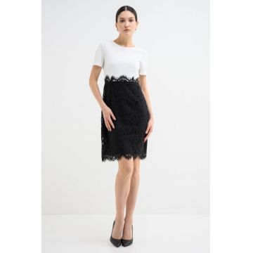 Rochie mini cu maneci scurte