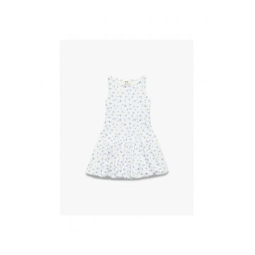 Rochie mini cu model floral