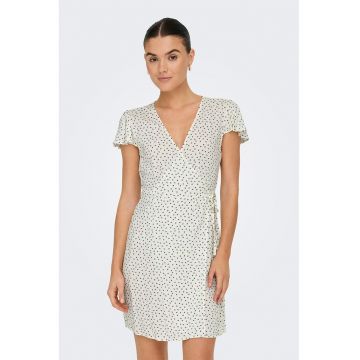 Rochie petrecuta cu model abstract Sezen