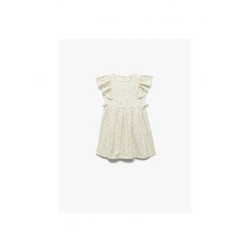 Rochie scurta cu model floral