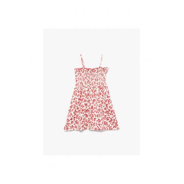 Rochie scurta cu model floral