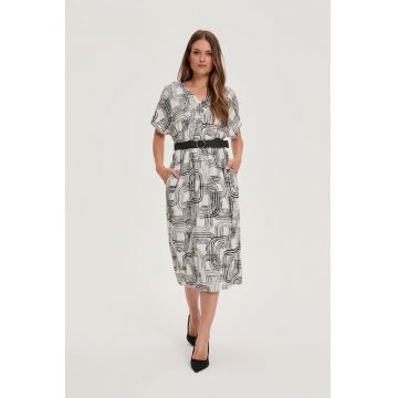 Rochie Alba din Vascoza si In