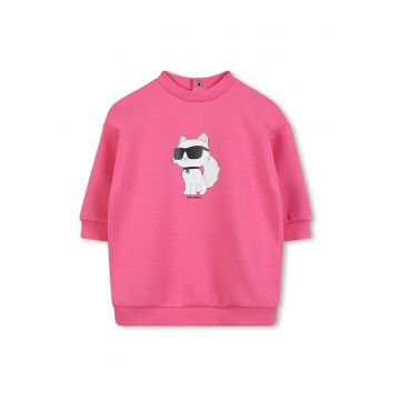 Rochie-bluza de trening cu decolteu la baza gatului