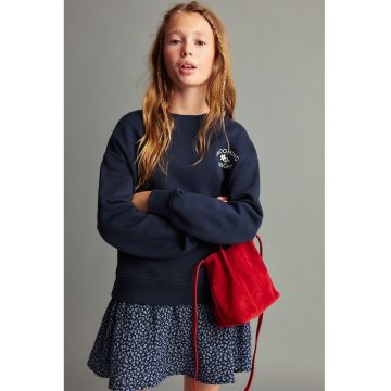 Rochie-bluza de trening cu model floral