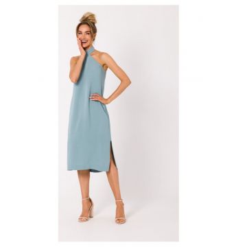 Rochie cu cravata la gat1