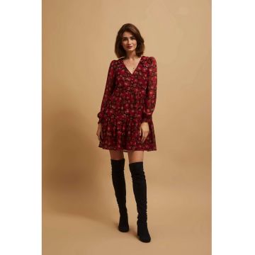 Rochie cu tiv evazat