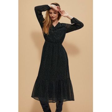 Rochie cu Volan si Print