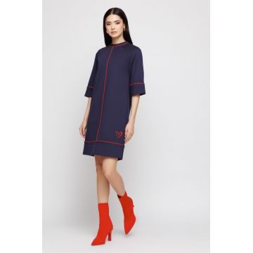 Rochie dama bleumarin