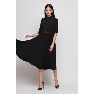 Rochie dama camasa plisata