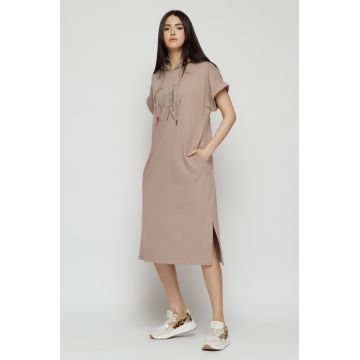 Rochie dama cu gluga