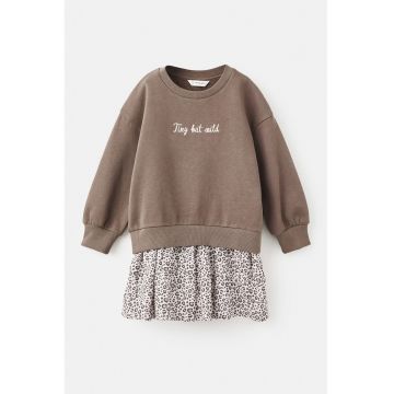 Rochie din bumbac cu model 2in1