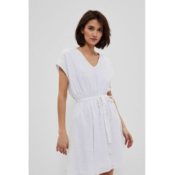 Rochie din tesatura plumeti