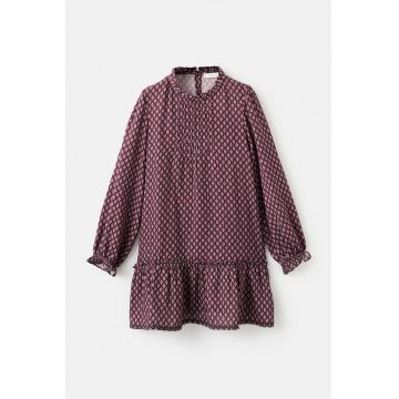 Rochie evazata cu imprimeu