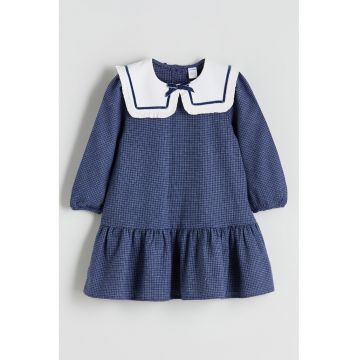 Rochie evazata din bumbac