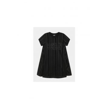 Rochie fete -  Poliester - Negru