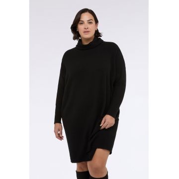 Rochie lejera cu guler inalt