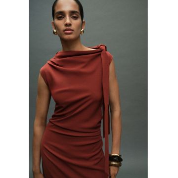 Rochie midi fara maneci