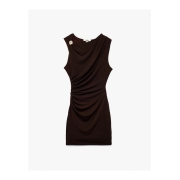 Rochie mini cu fronseuri