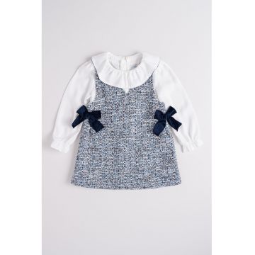 Rochie mini cu maneci lungi