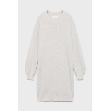 Rochie-pulover din bumbac