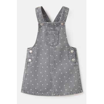 Rochie-sarafan din denim