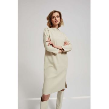 Rochie simpla cu maneci 3/4