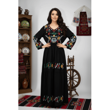 Rochie Traditionala cu broderie Adnana 2