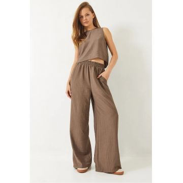 Set două piese  maro