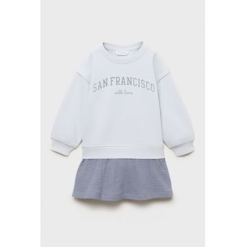 Rochie 3-in-1 cu maneci lungi cazute