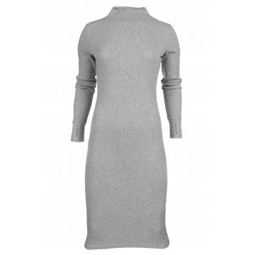 Rochie -  Bumbac/Elastan - Gri