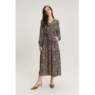 Rochie-camasa din amestec de modal si model