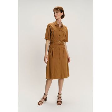 Rochie-camasa midi uni