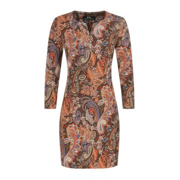 Rochie cu motive florale