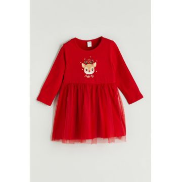 Rochie cu tematica de Craciun