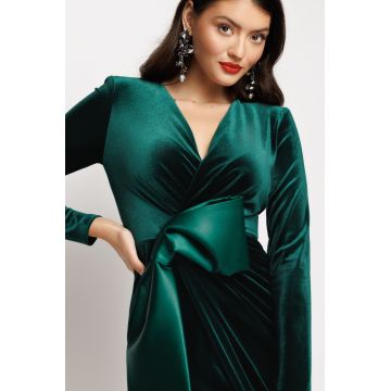 Rochie dama eleganta din catifea