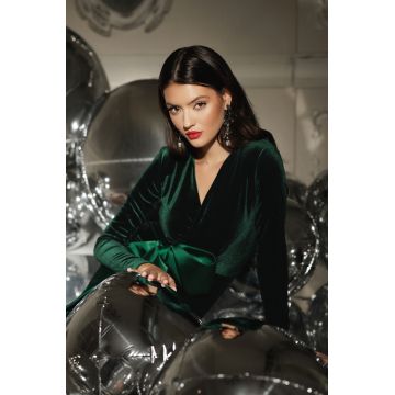 Rochie dama eleganta din catifea