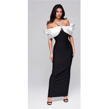 Rochie de bal maxi  LA-OM-DLR243 - Negru