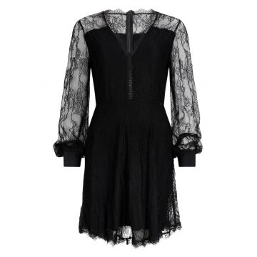 Rochie de dantela cu decolteu in V