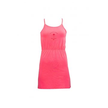 Rochie de fete  Bumbac/Elastan - Roz