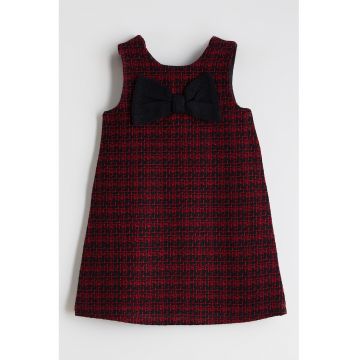 Rochie fara maneci cu decolteu rotund