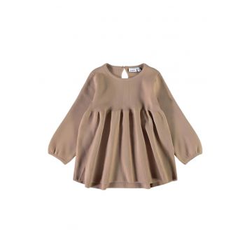 Rochie fete -  Selia - bej - nylon/poliester -