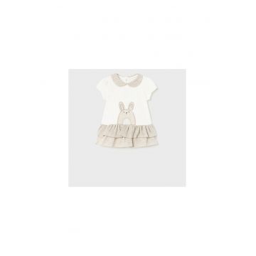 Rochie fetite -  301829324 - Bumbac - Bej