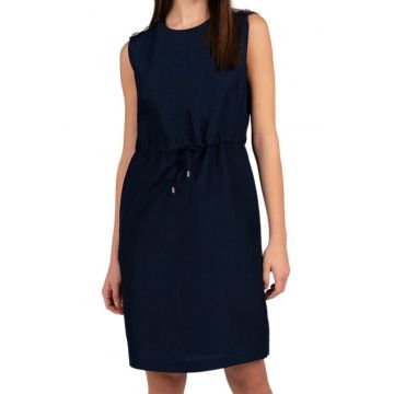 Rochie -  In/Viscoza - Bleumarin -