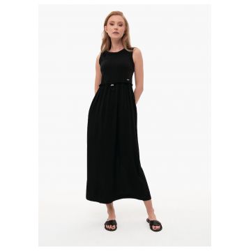 Rochie lunga  G-Britania - neagra