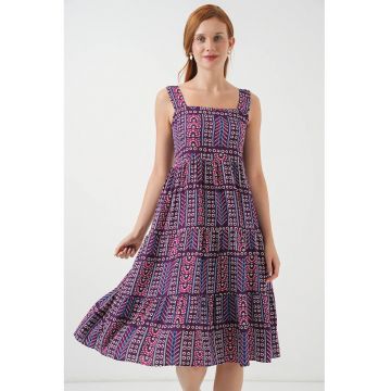 Rochie maxi - HiCCUP - Violet tyrian